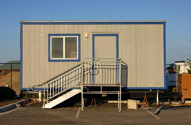 on-site office trailers for industrial projects